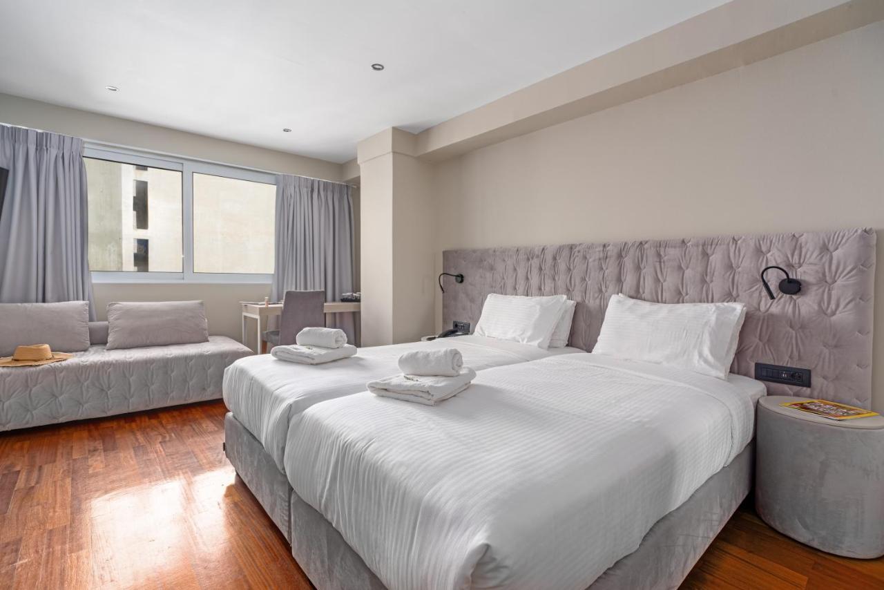 Aeolos Luxury Suites Athena Bagian luar foto
