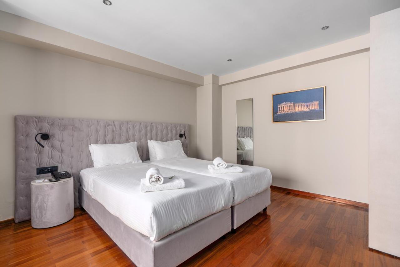 Aeolos Luxury Suites Athena Bagian luar foto