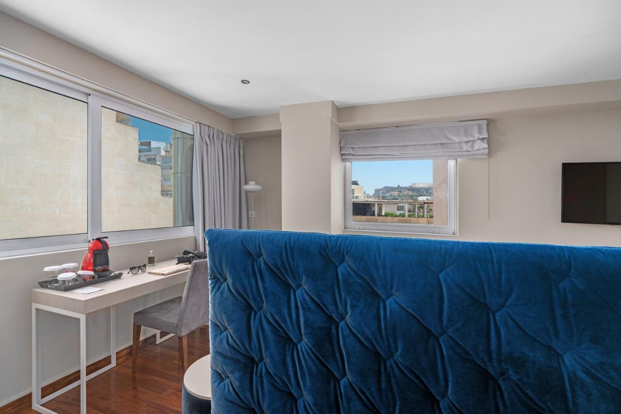 Aeolos Luxury Suites Athena Bagian luar foto