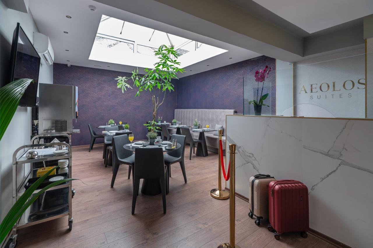 Aeolos Luxury Suites Athena Bagian luar foto
