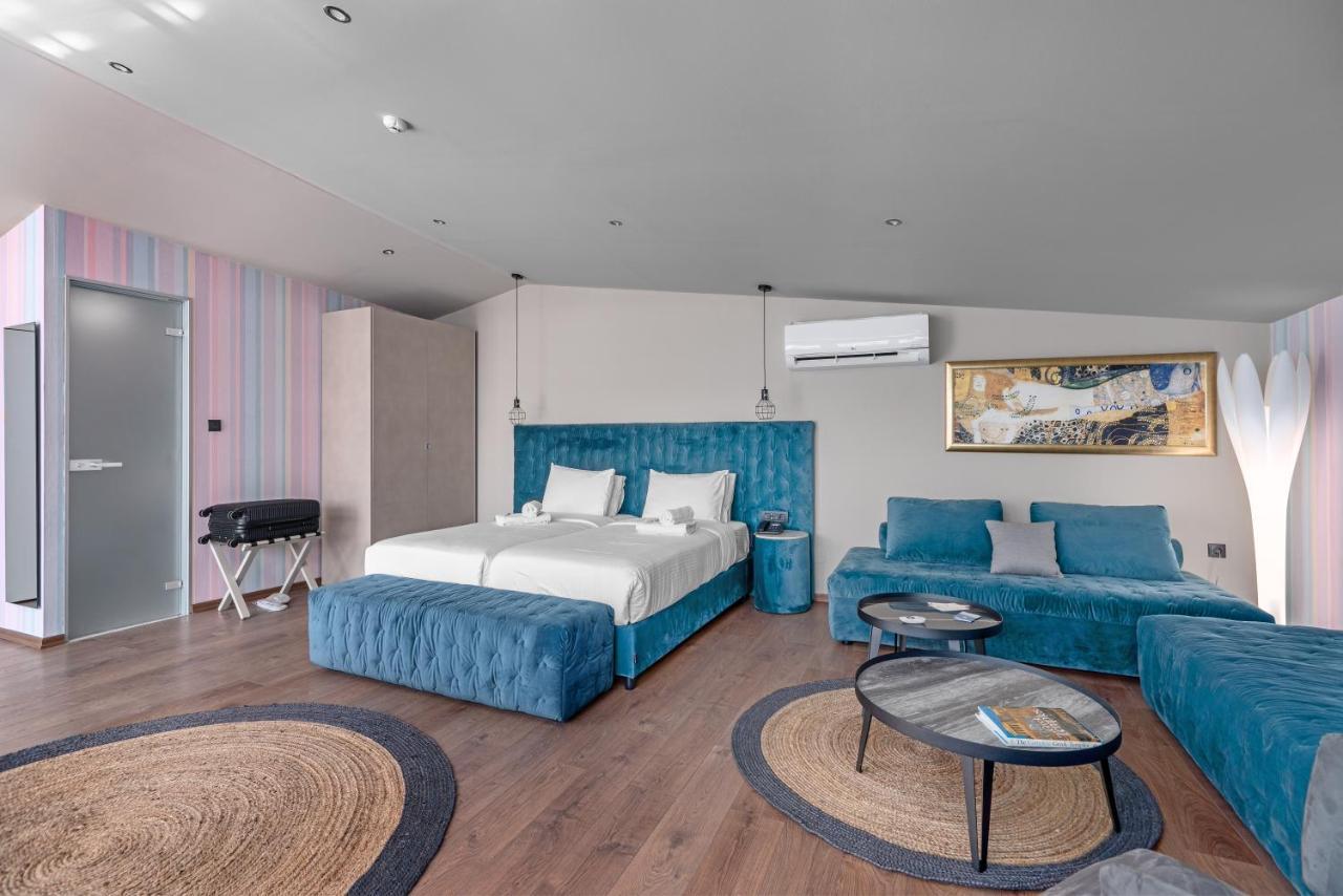 Aeolos Luxury Suites Athena Bagian luar foto