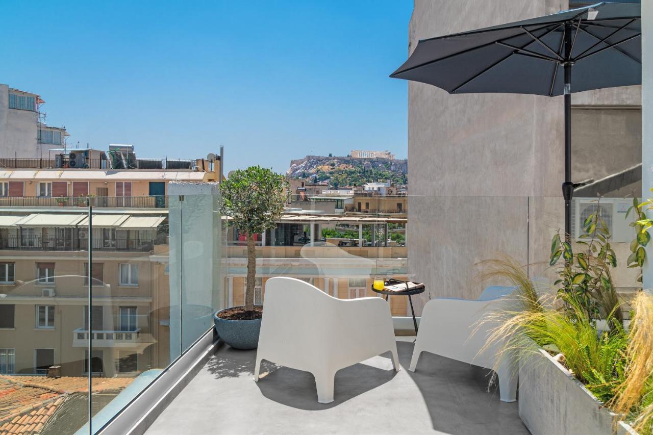 Aeolos Luxury Suites Athena Bagian luar foto