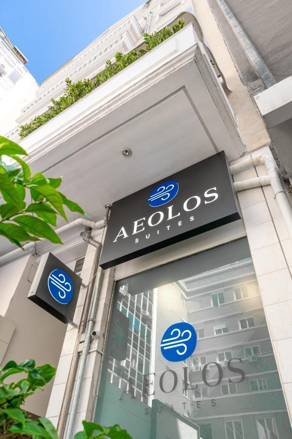 Aeolos Luxury Suites Athena Bagian luar foto
