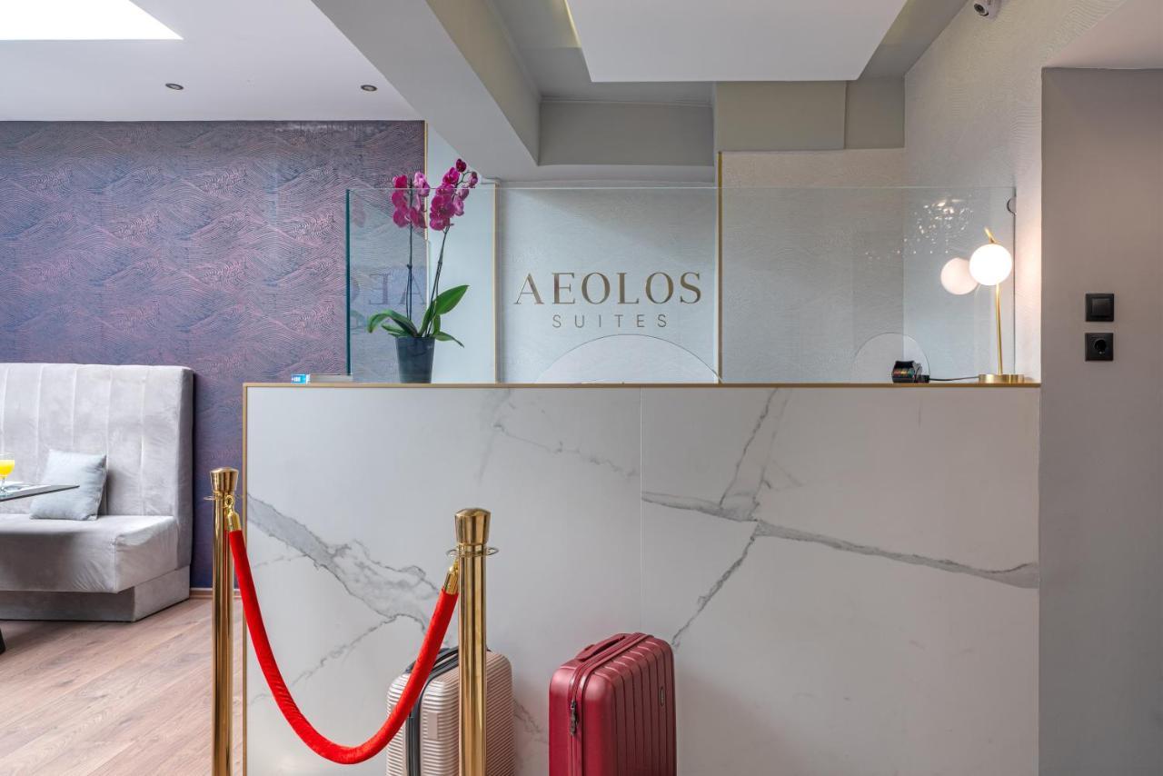 Aeolos Luxury Suites Athena Bagian luar foto