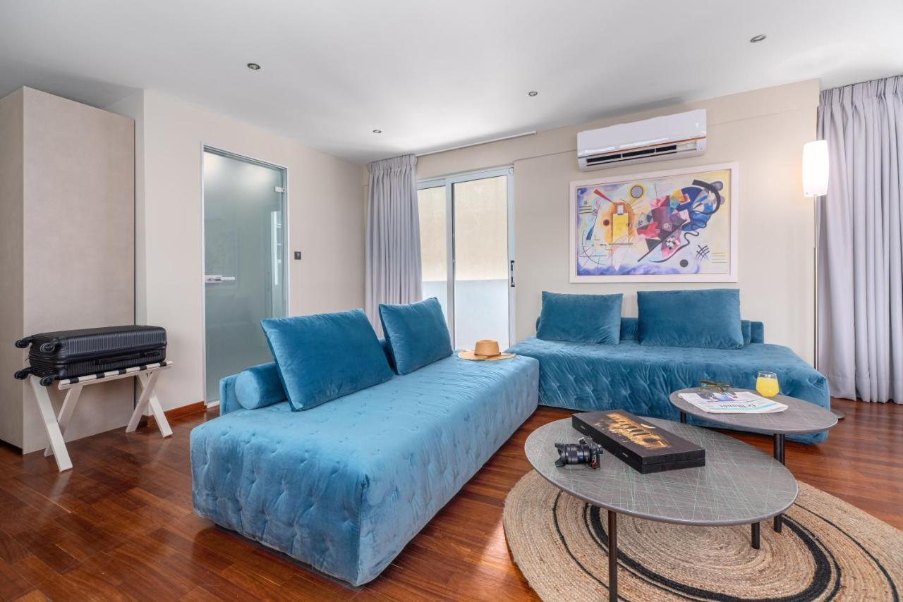Aeolos Luxury Suites Athena Bagian luar foto